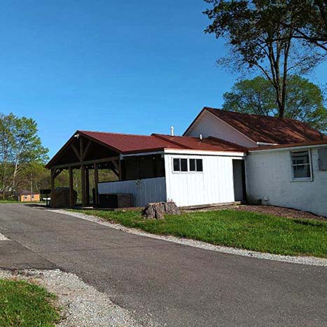 The Grange exterior drive